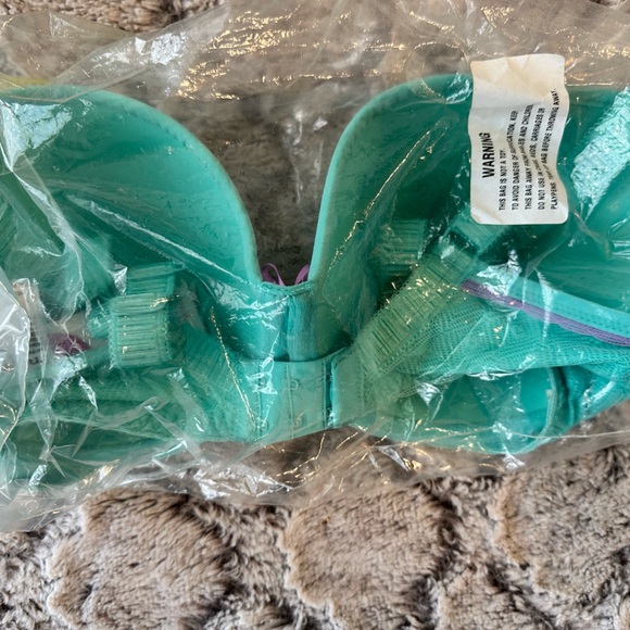 30G bra NWT FREYA molded cup bra in teal - Picture 3 of 3